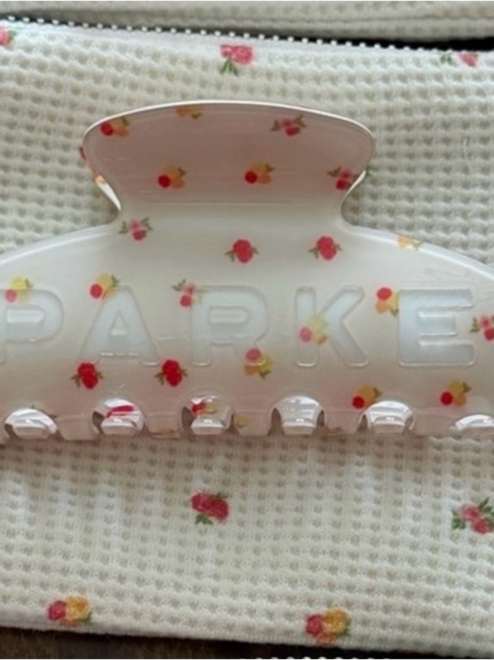 Parke Floral Maggie Emma Hair Claw Clip